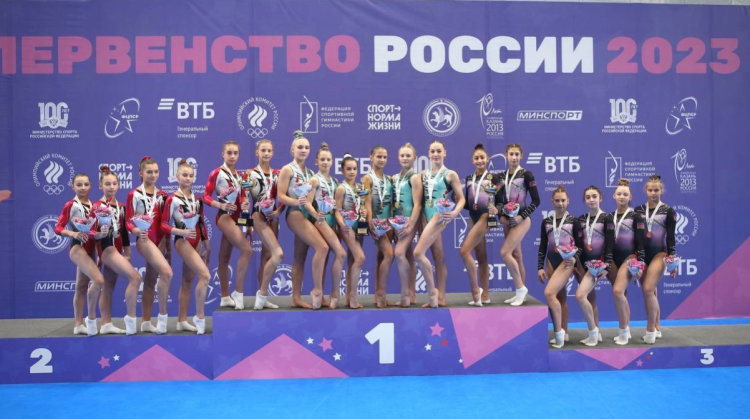 Спортивная гимнастика - Казань командное - юниорки 13-15 лет девушки 11-12 лет - фото9