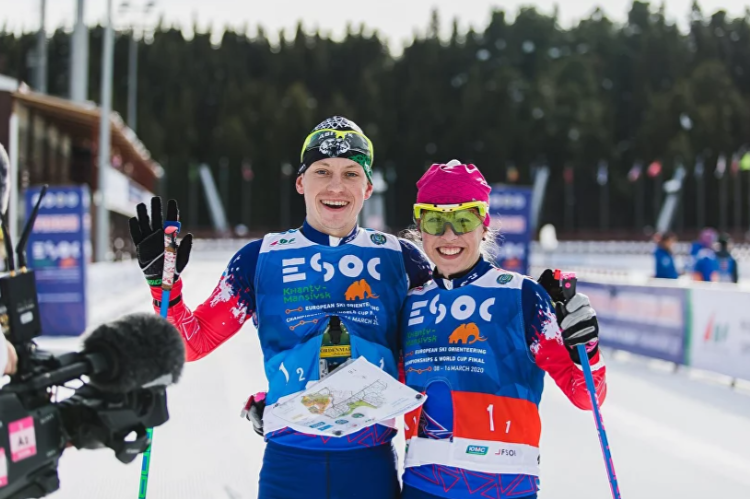 Спортивное ориентирование - Югорск лыжная гонка - фото1