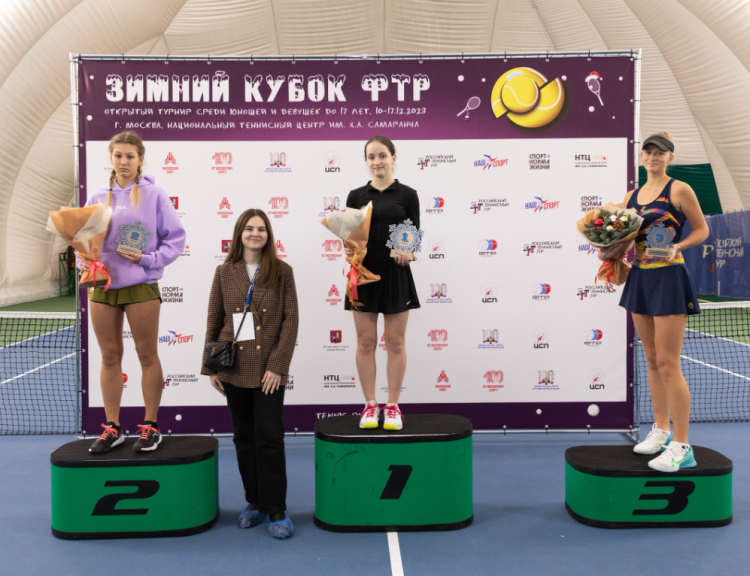 Теннис - Москва Зимний Кубок ФТР 2023 - юноши до 17 лет - фото2