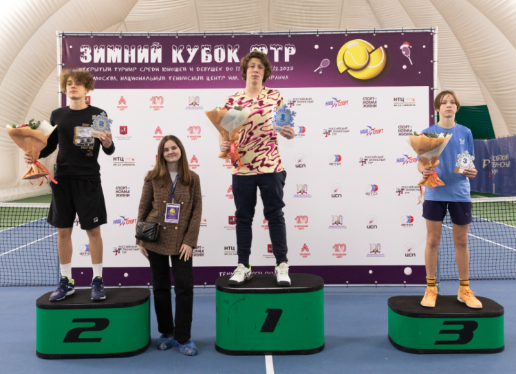 Теннис - Москва Зимний Кубок ФТР 2023 - юноши до 17 лет - фото3