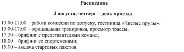 Триатлон - Пенза 13-14 15-17 18-23 года - программа1