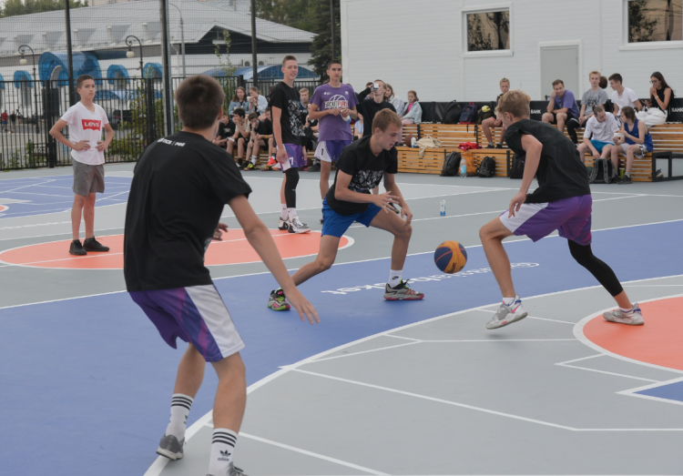 Уличный баскетбол - открытие Центра уличного баскетбола в Архангельске - фото8