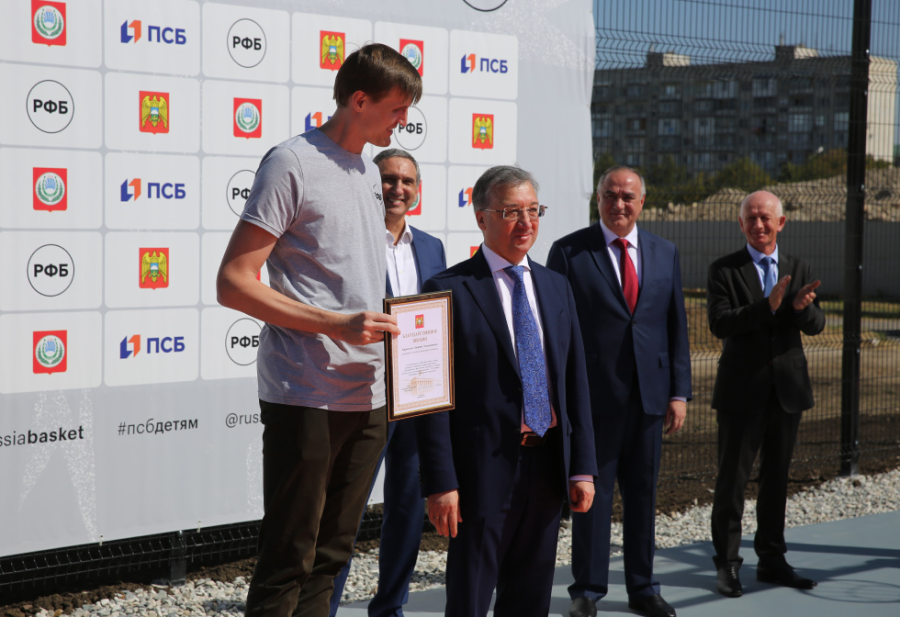 Уличный баскетбол - открытие Центра уличного баскетбол в Нальчике - фото9