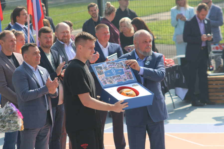 Уличный баскетбол - открытие Центра уличного баскетбола в Новокузнецке - фото10