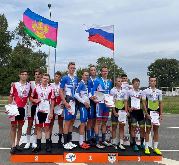 Велоспорт - шоссе Белореченск - парная и командная гонки - юниоры - фото1