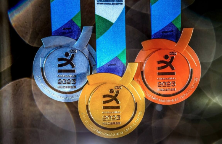 Зимние Игры Дети Азии - Кузбасс - медали Игр - фото1