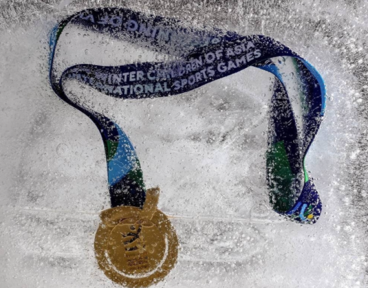 Зимние Игры Дети Азии - Кузбасс - медали Игр - фото2