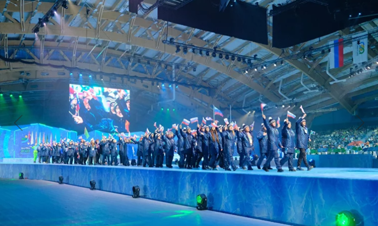 Зимние Игры Дети Азии - Кузбасс - открытие Игр - фото1