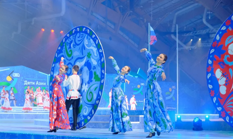 Зимние Игры Дети Азии - Кузбасс - открытие Игр - фото2