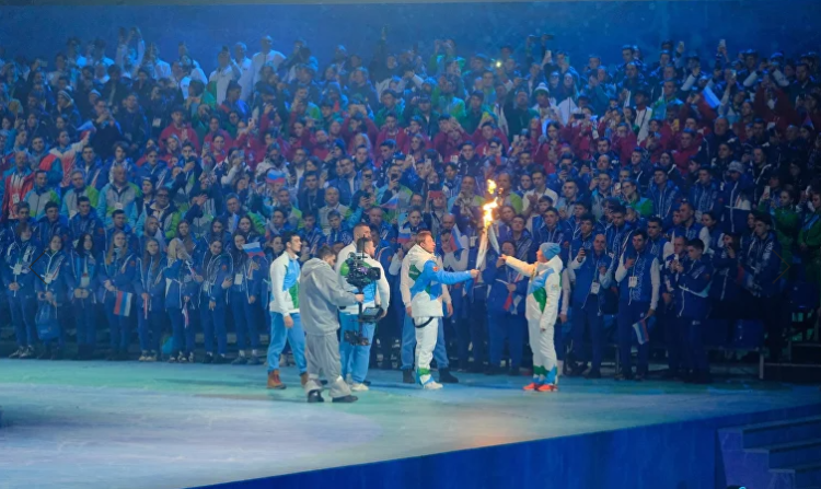 Зимние Игры Дети Азии - Кузбасс - открытие Игр - фото8