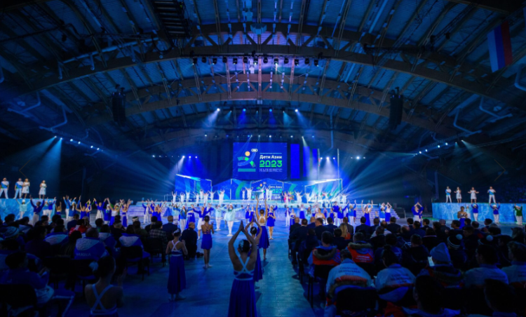 Зимние Игры Дети Азии - Кузбасс - закрытие Игр - фото1