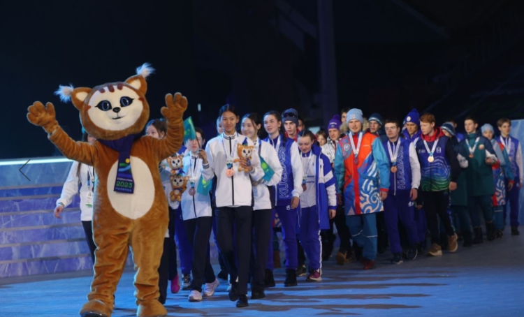 Зимние Игры Дети Азии - Кузбасс - закрытие Игр - фото5