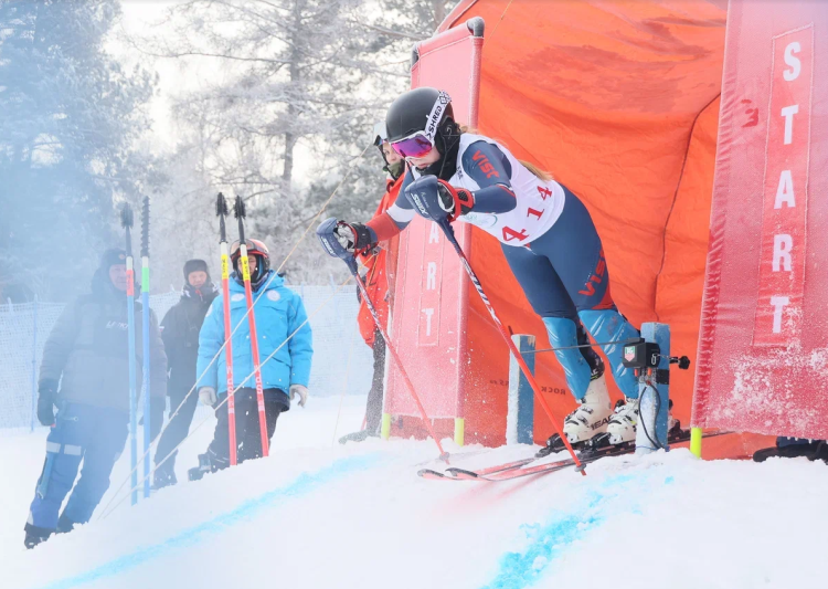 Зимняя Спартакиада молодежи 2023 - горные лыжи Красноярск - фото1