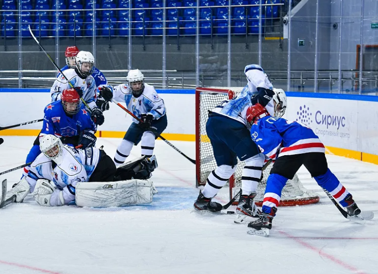 Зимняя Спартакиада молодежи 2023 - хоккей юноши Сочи - фото5