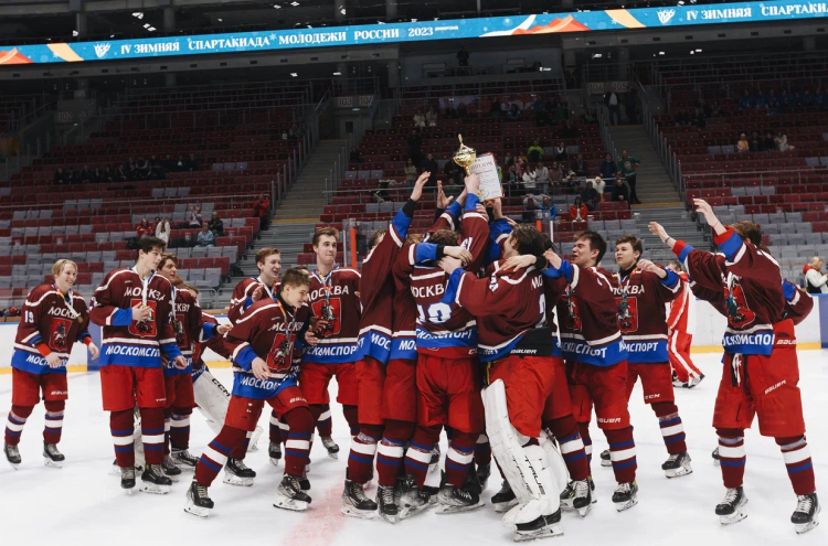 Зимняя Спартакиада молодежи 2023 - хоккей юноши Сочи - фото9