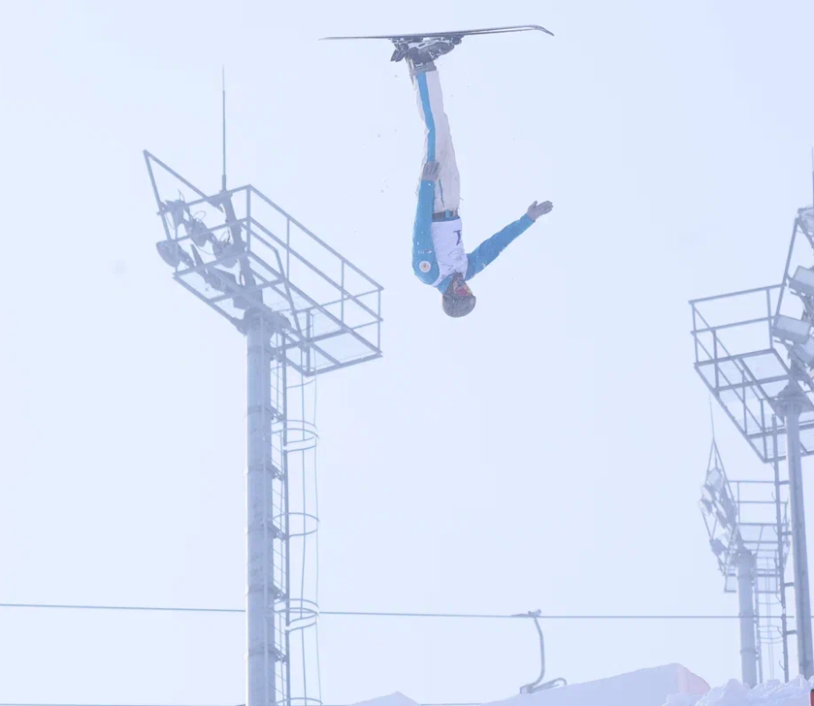 Зимняя Спартакиада молодежи - фристайл Красноярск - акробатика - фото2