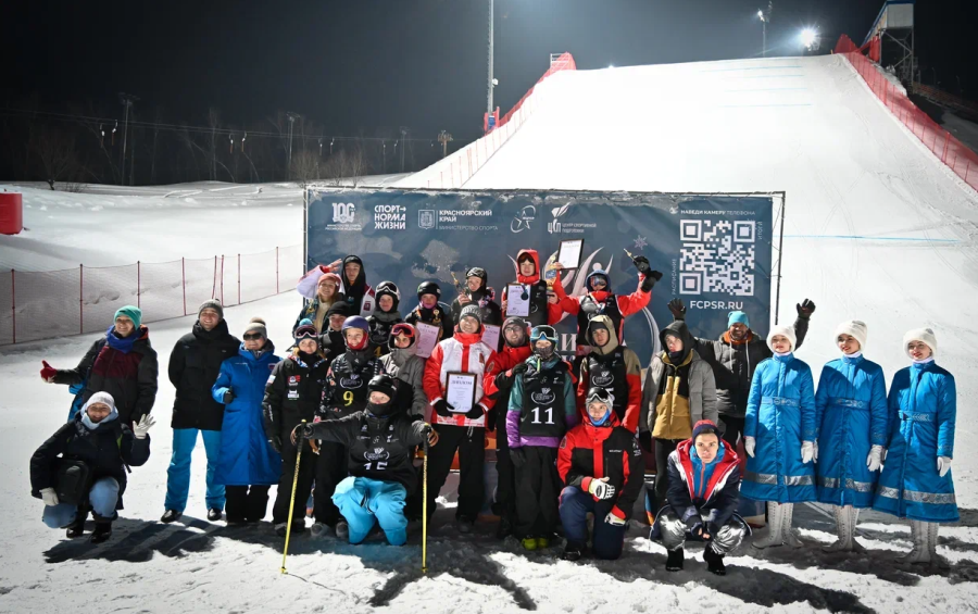 Зимняя Спартакиада молодежи - фристайл Красноярск - биг-эйр - фото10