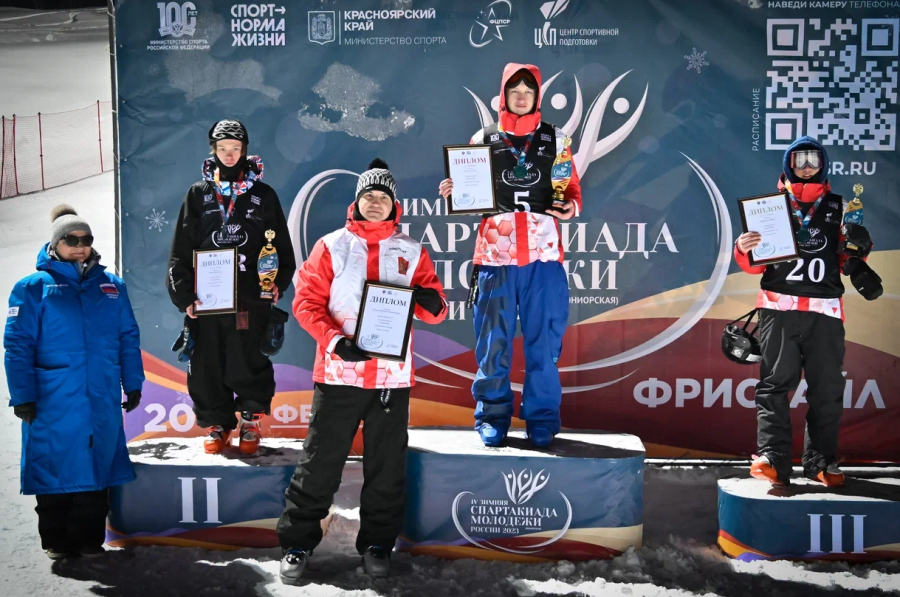 Зимняя Спартакиада молодежи - фристайл Красноярск - биг-эйр - фото9