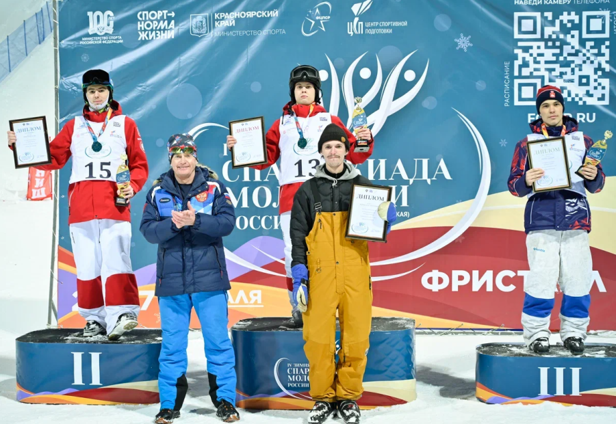 Зимняя Спартакиада молодежи - фристайл Красноярск - могул - фото5