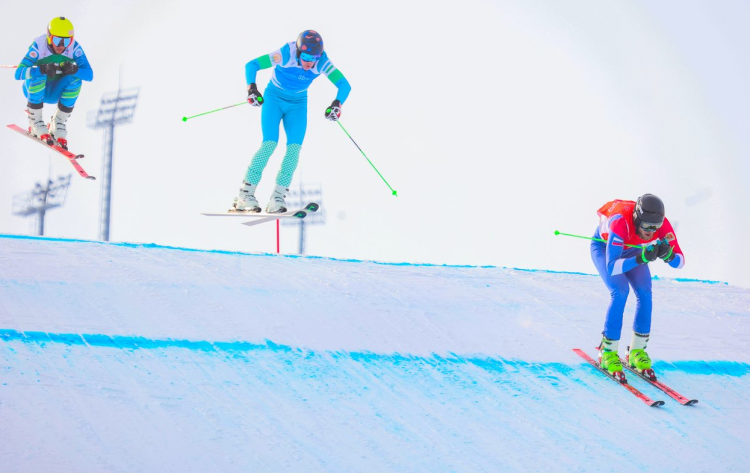 Зимняя Спартакиада молодежи - фристайл Красноярск - ски-кросс - фото2