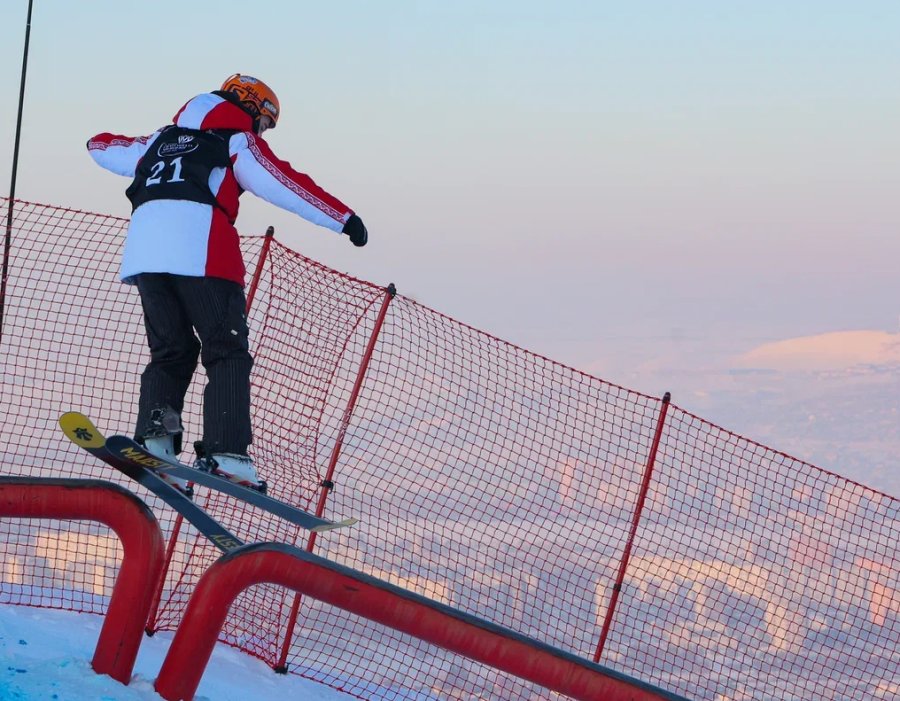 Зимняя Спартакиада молодежи - фристайл Красноярск - слоупстайл - фото1