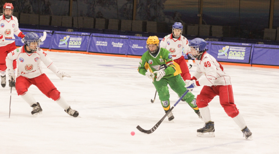 Зимняя Спартакиада молодежи - хоккей с мячом Кемерово - фото3