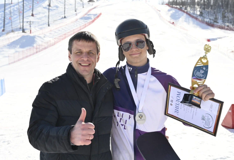 Зимняя Спартакиада молодежи - сноуборд Красноярск - фото11