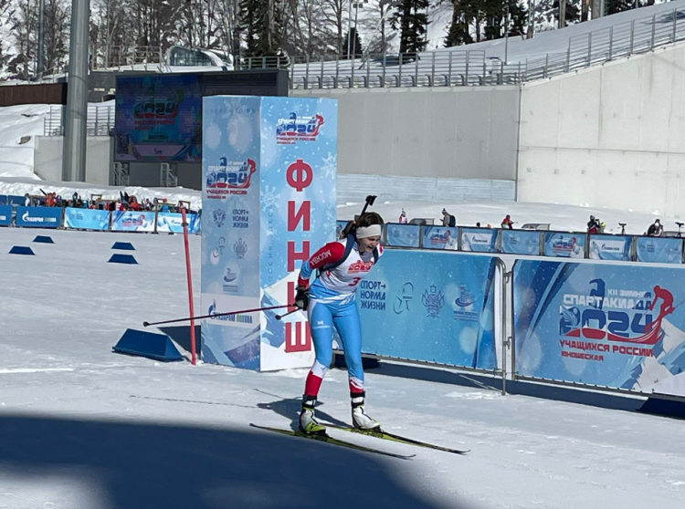Зимняя Спартакиада учащихся - биатлон - фото1