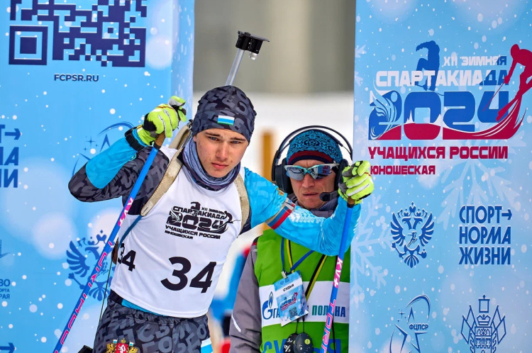 Зимняя Спартакиада учащихся - биатлон - фото11