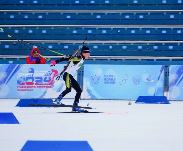 Зимняя Спартакиада учащихся - биатлон - фото24