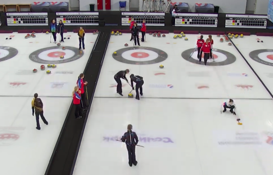 Зимняя Спартакиада учащихся - керлинг - фото8