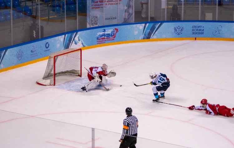 Зимняя Спартакиада учащихся - хоккей 3х3 - фото14