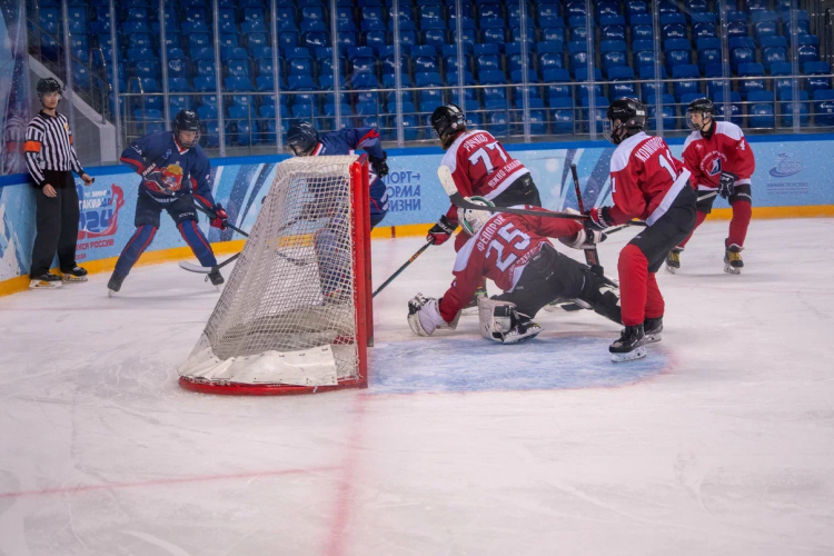 Зимняя Спартакиада учащихся - хоккей 3х3 - фото16