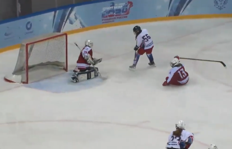 Зимняя Спартакиада учащихся - хоккей девушки - фото30