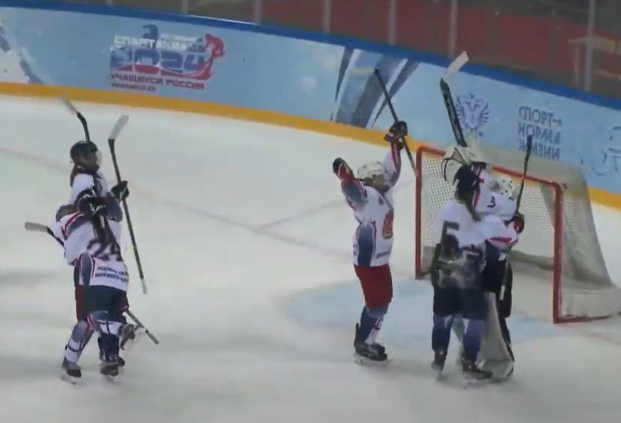 Зимняя Спартакиада учащихся - хоккей девушки - фото33