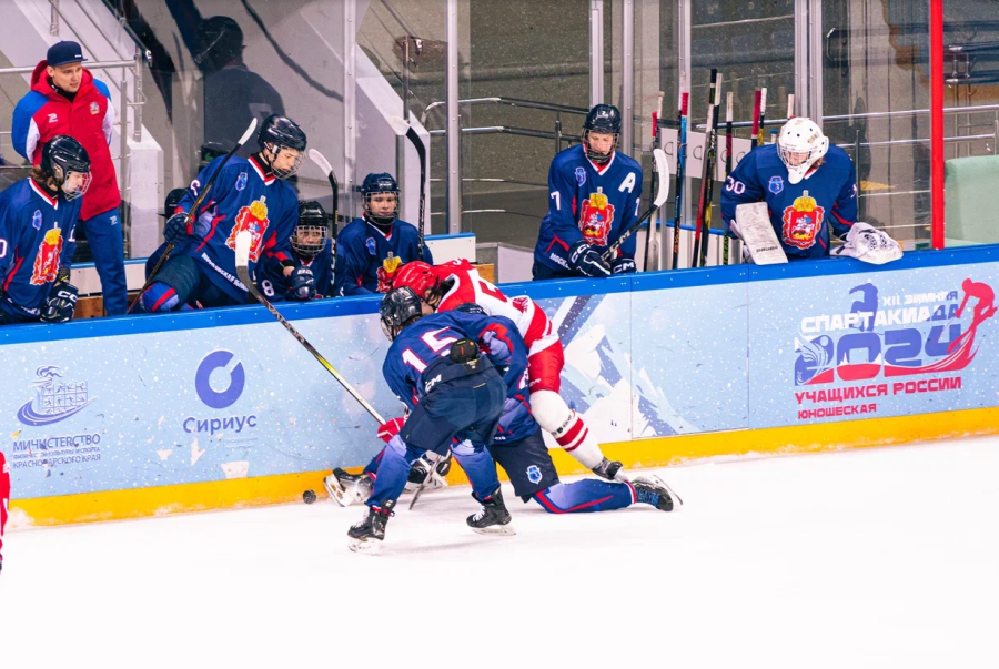 Зимняя Спартакиада учащихся - хоккей юноши - фото25
