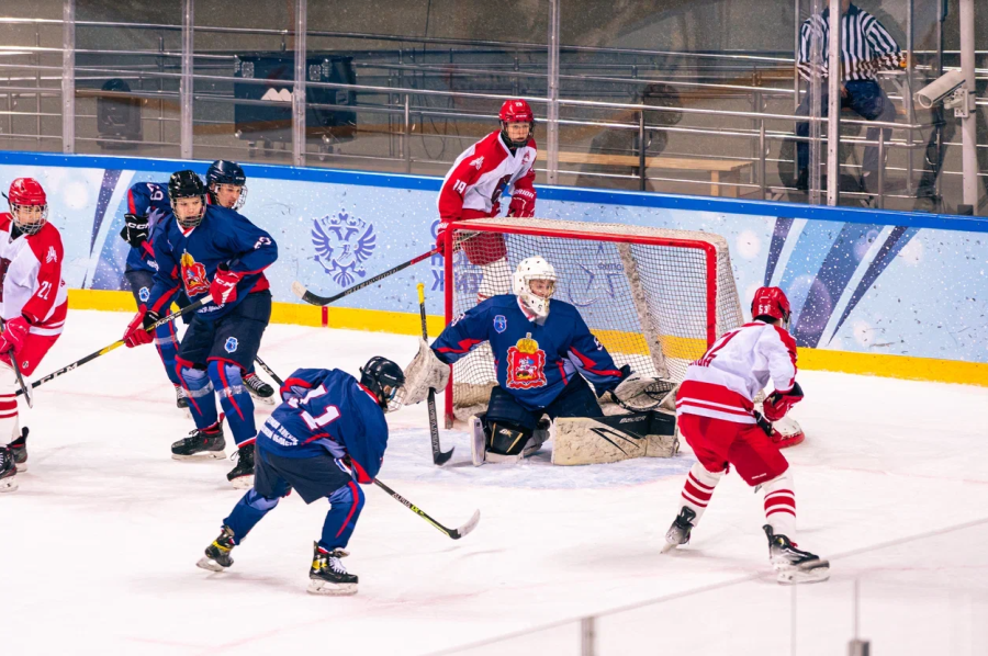 Зимняя Спартакиада учащихся - хоккей юноши - фото27