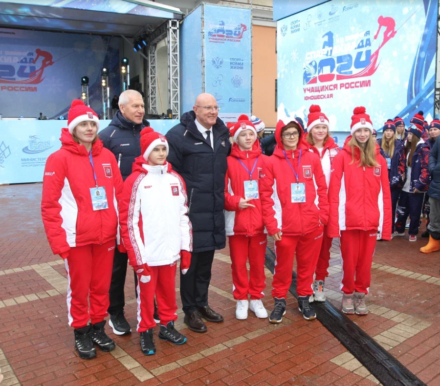Зимняя Спартакиада учащихся - открытие - фото3