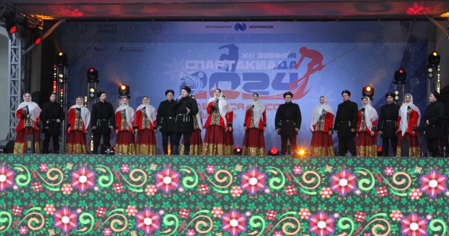 Зимняя Спартакиада учащихся - открытие - фото4