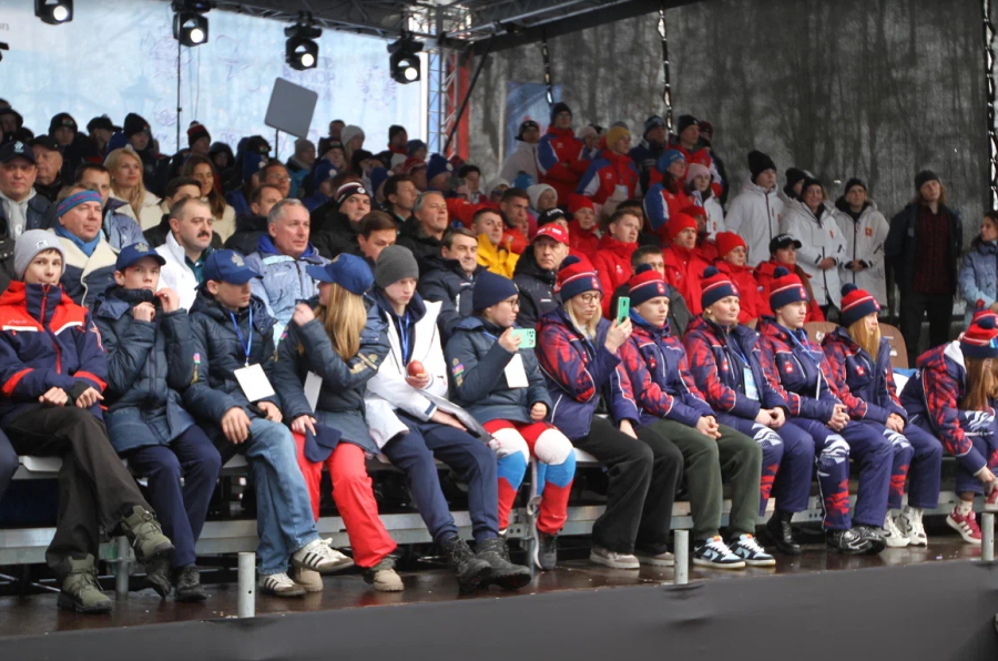 Зимняя Спартакиада учащихся - открытие - фото5