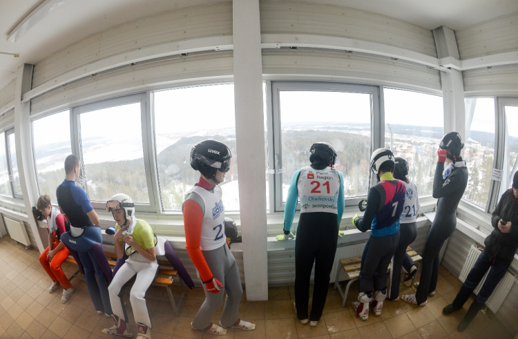 Зимняя Спартакиада учащихся - прыжки с трамплина - фото10