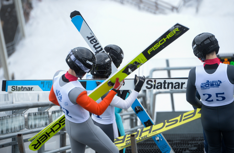 Зимняя Спартакиада учащихся - прыжки с трамплина - фото11