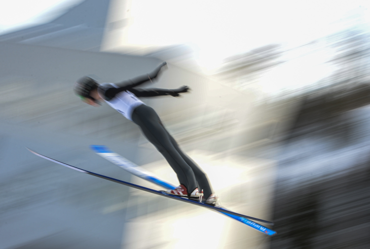 Зимняя Спартакиада учащихся - прыжки с трамплина - фото15