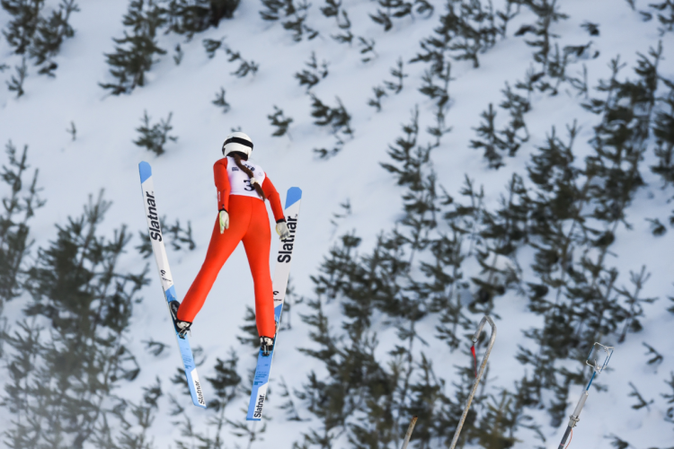 Зимняя Спартакиада учащихся - прыжки с трамплина - фото23