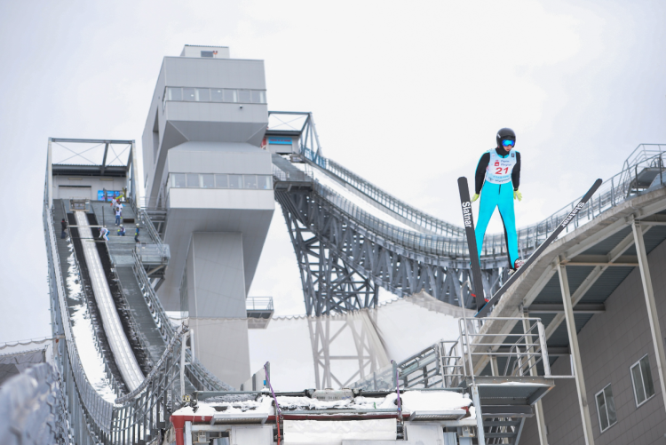 Зимняя Спартакиада учащихся - прыжки с трамплина - фото3