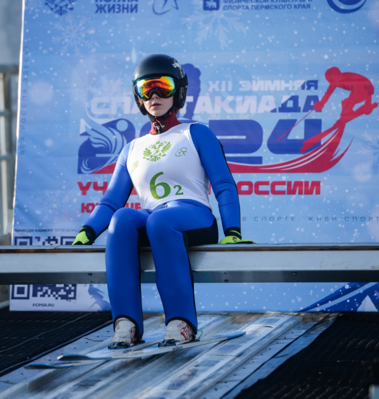 Зимняя Спартакиада учащихся - прыжки с трамплина - фото32