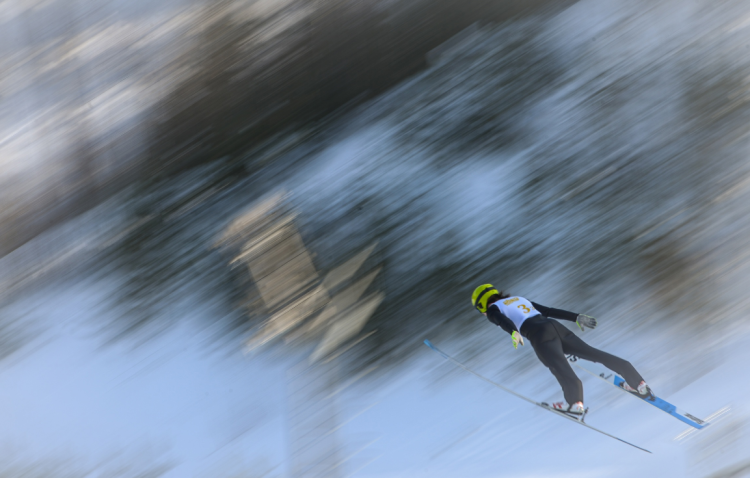 Зимняя Спартакиада учащихся - прыжки с трамплина - фото34