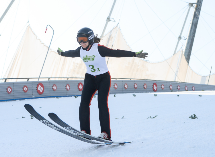 Зимняя Спартакиада учащихся - прыжки с трамплина - фото35