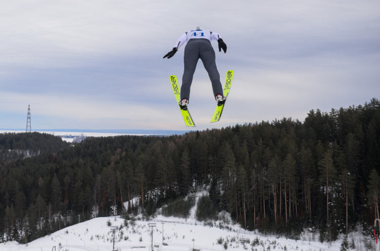 Зимняя Спартакиада учащихся - прыжки с трамплина - фото9