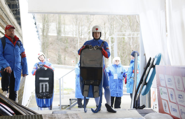 Зимняя Спартакиада учащихся - санный спорт - фото3